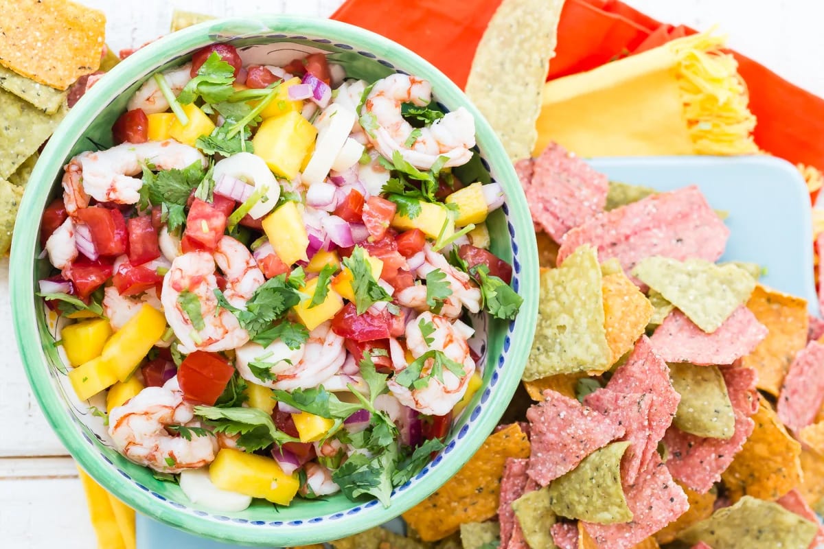 Mango Shrimp Ceviche