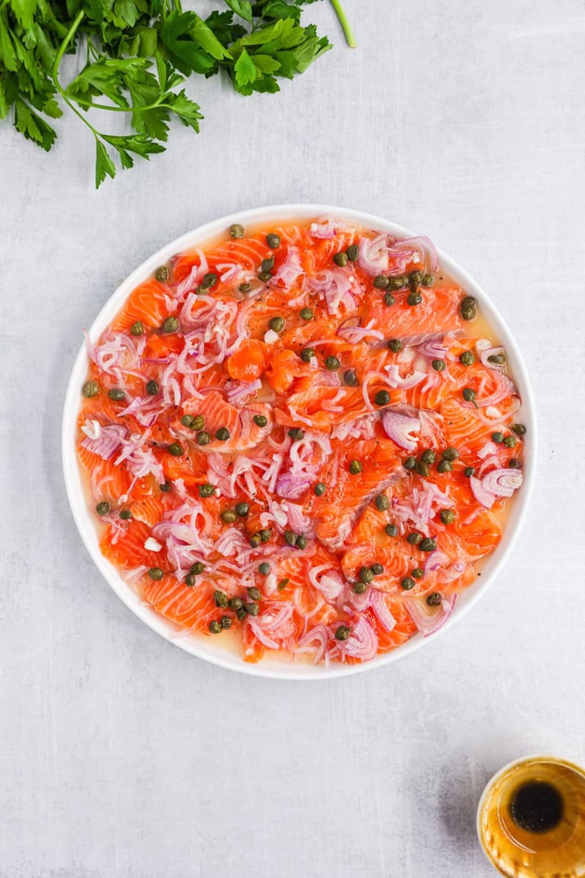 Salmon Crudo