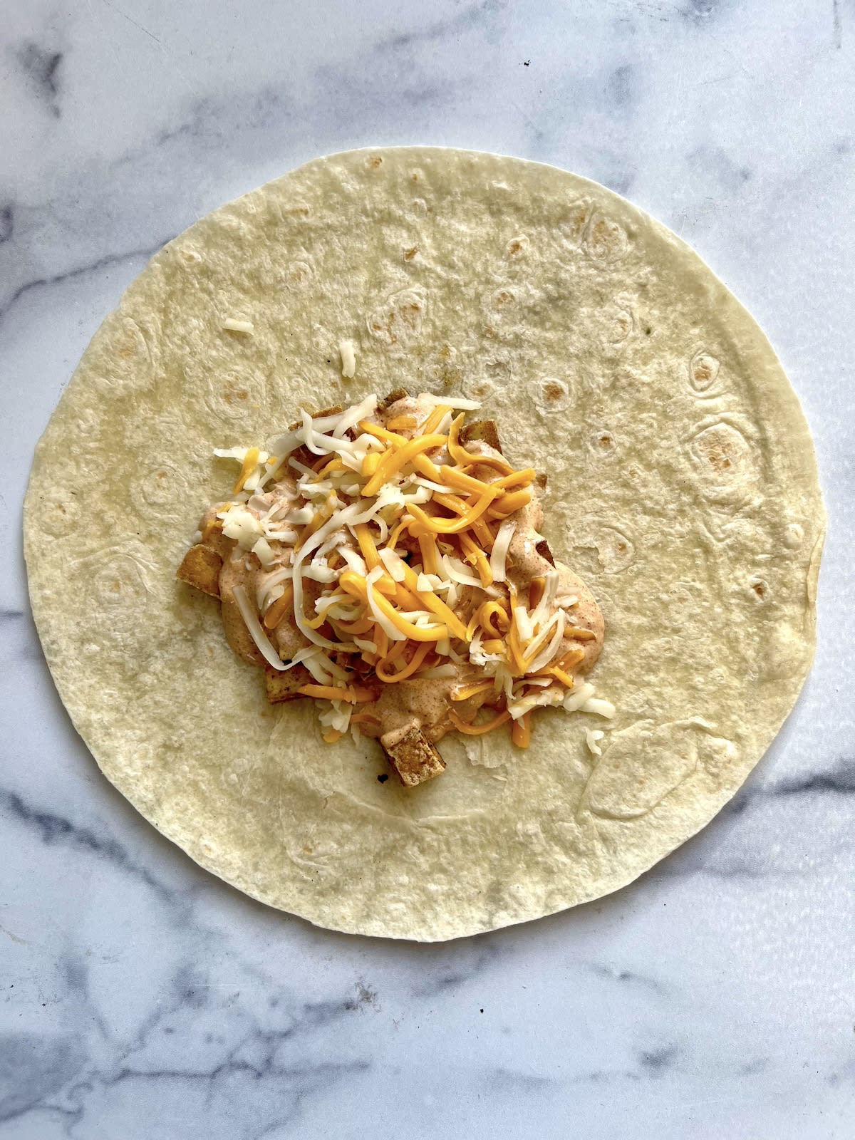 Vegetarian Crunchwrap Supreme