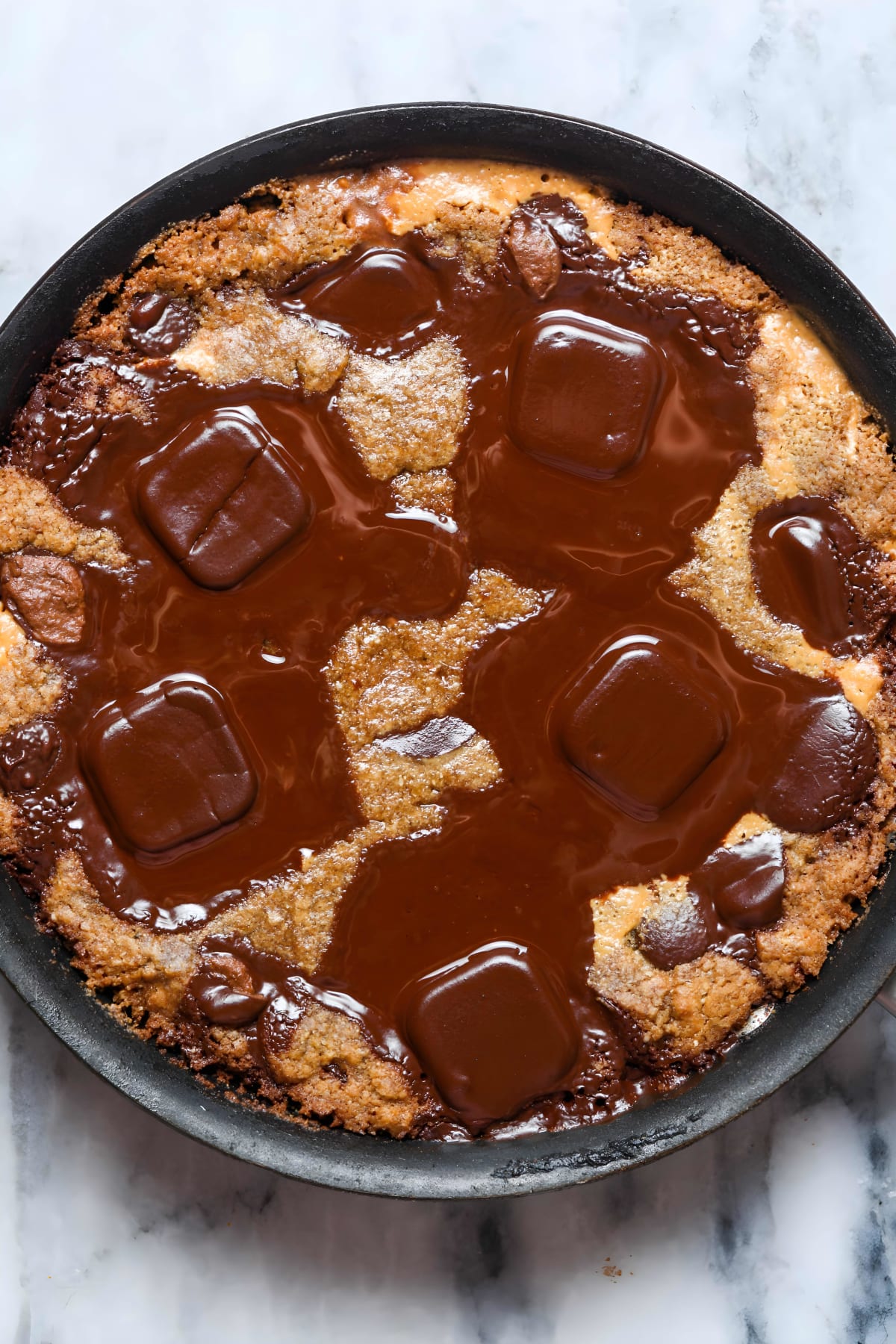 Peanut Butter Cookie Skillet