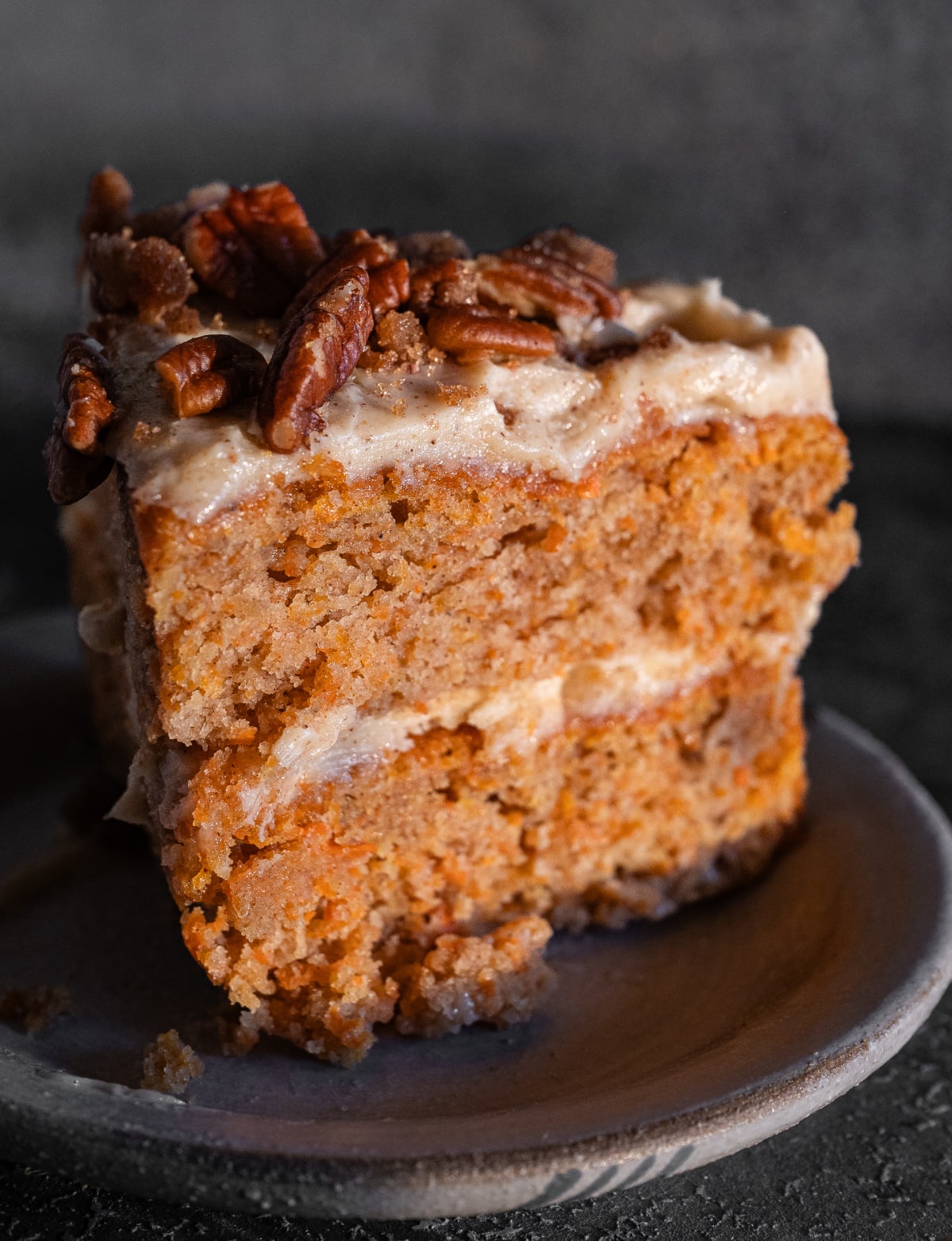 Moist Carrot Cake with Brown Butter Mascarpone Frosting
