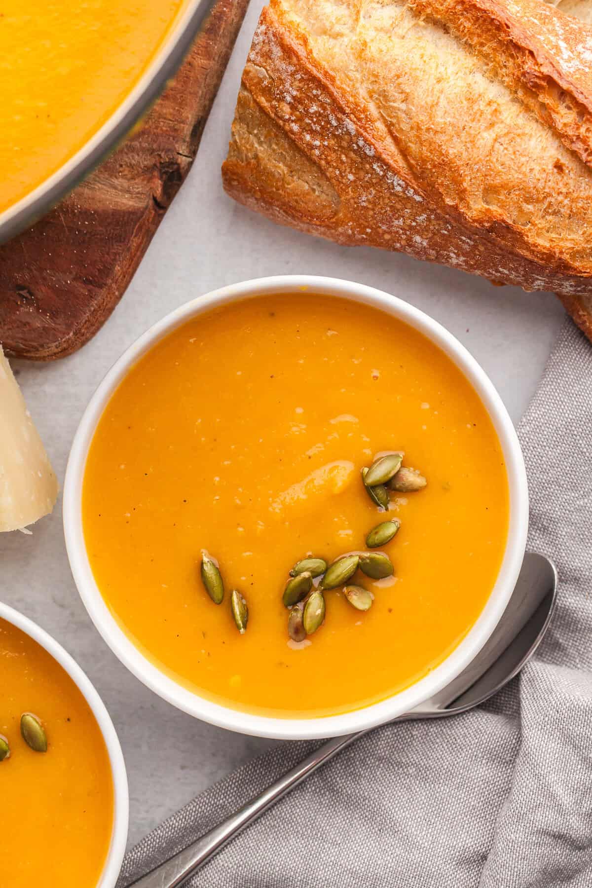 Butternut Squash White Bean Soup