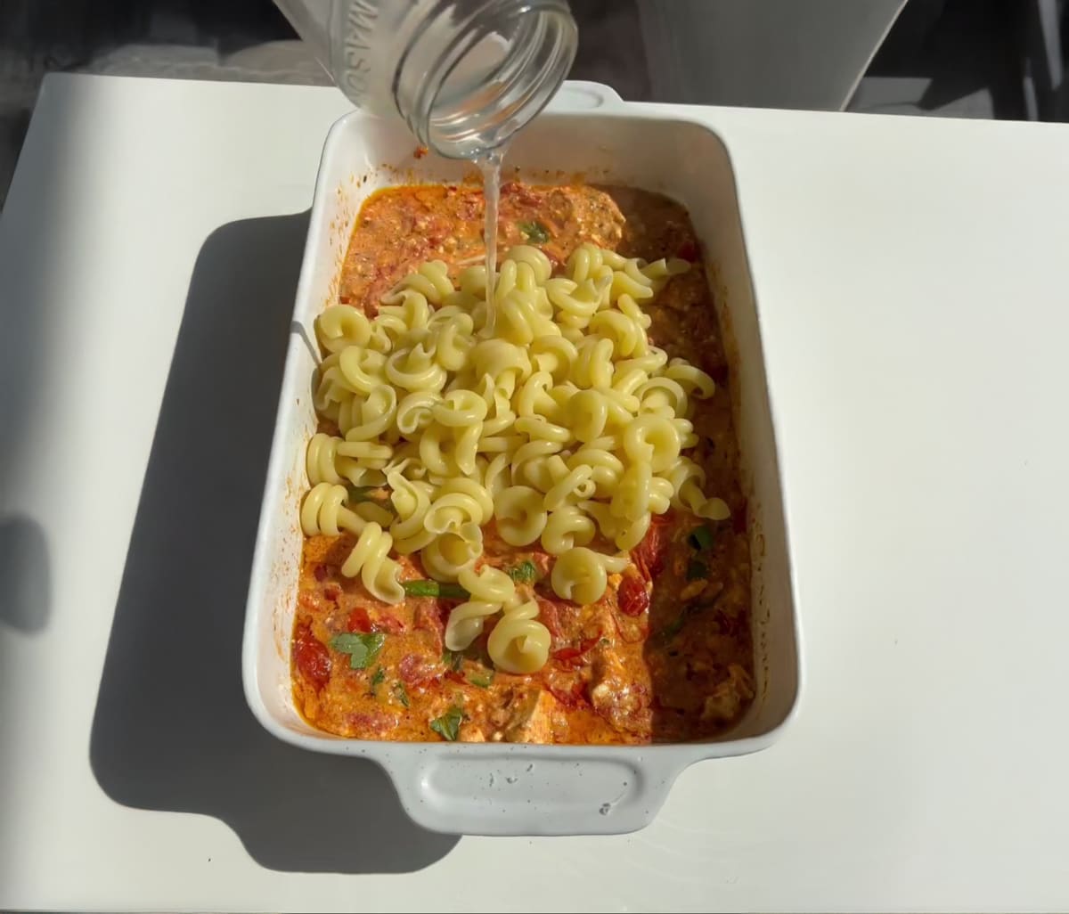 Viral Baked Feta Pasta