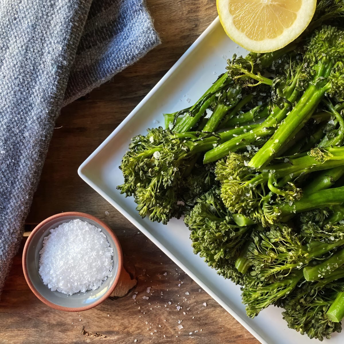 Blasted Broccolini