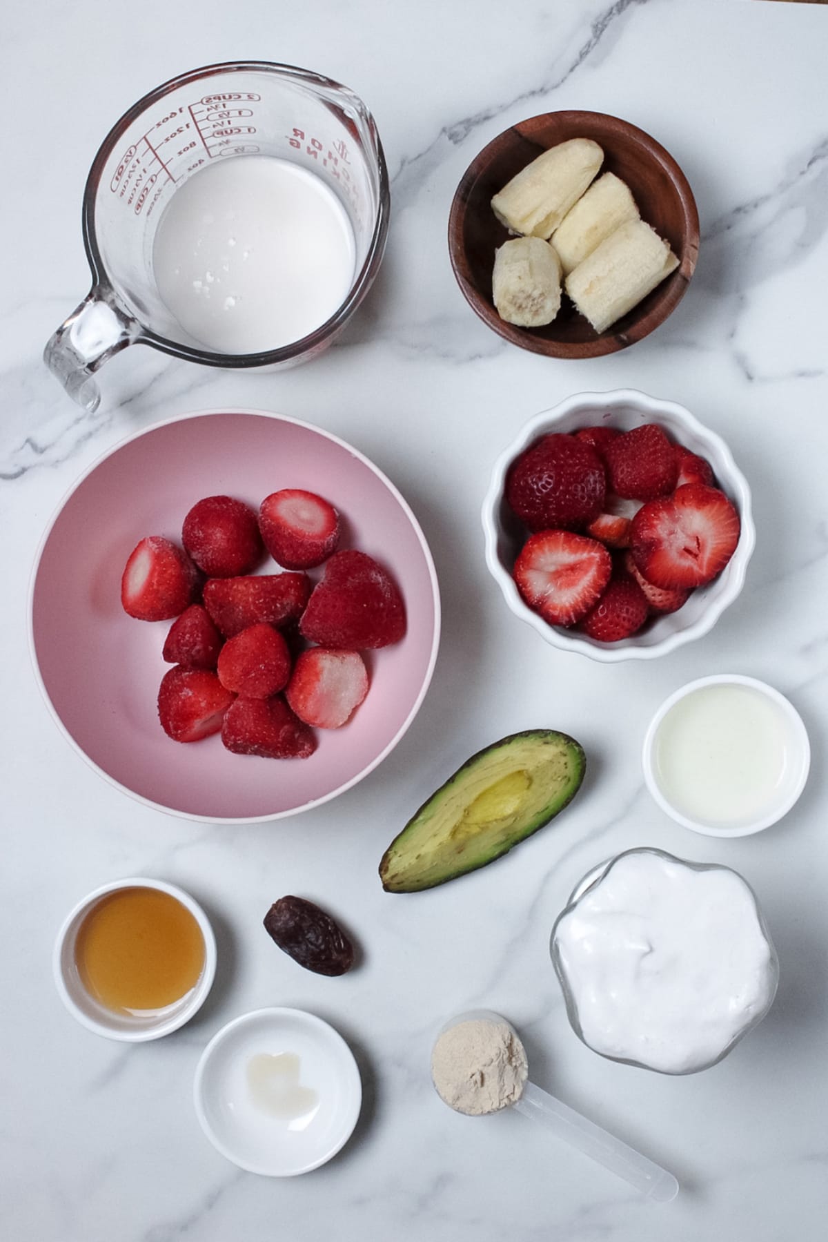 Strawberry Glaze Smoothie (Erewhon Copycat)