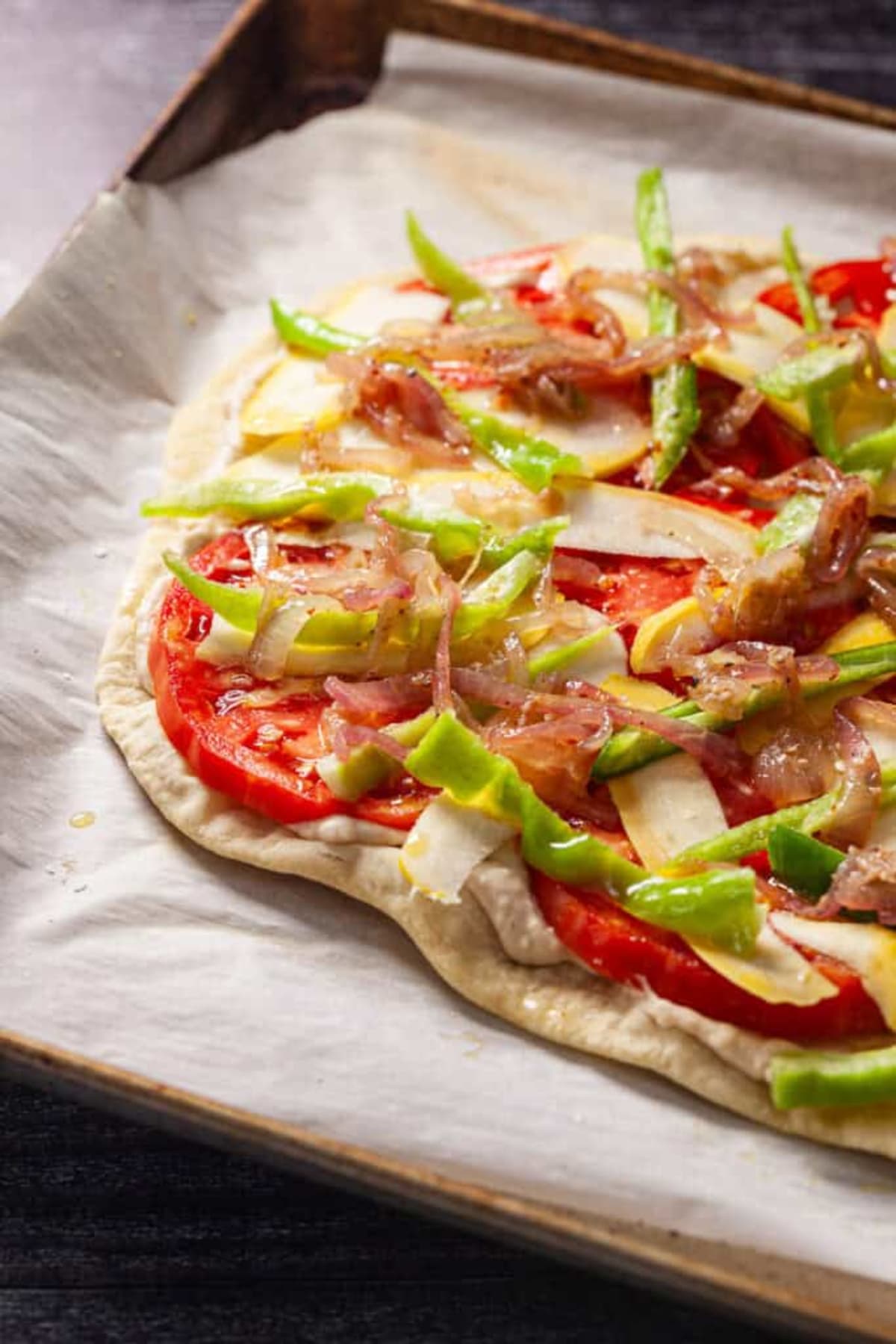 Cheeseless Pizza Recipe