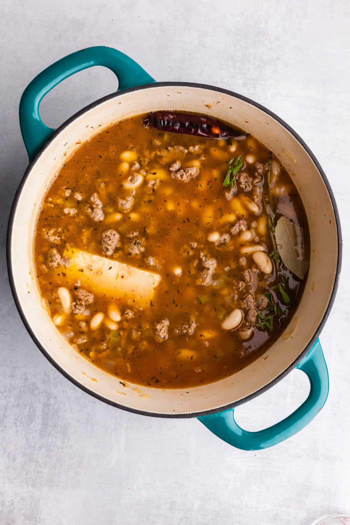Sausage, Kale, and White Bean Soup