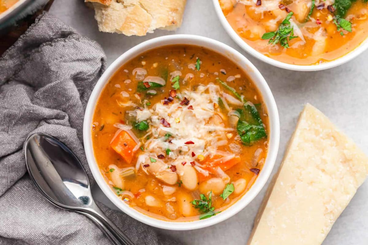 Tuscan White Bean Soup