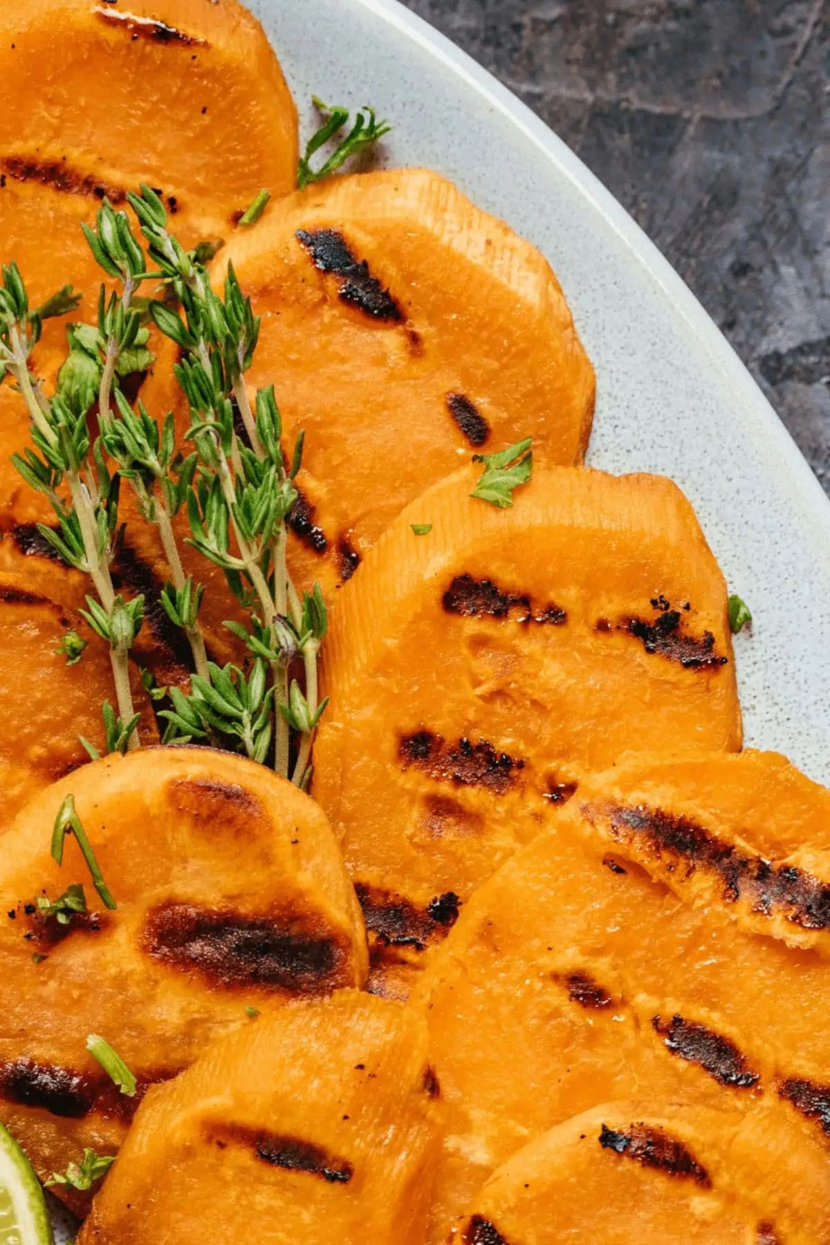 Sweet Potatoes on the Grill