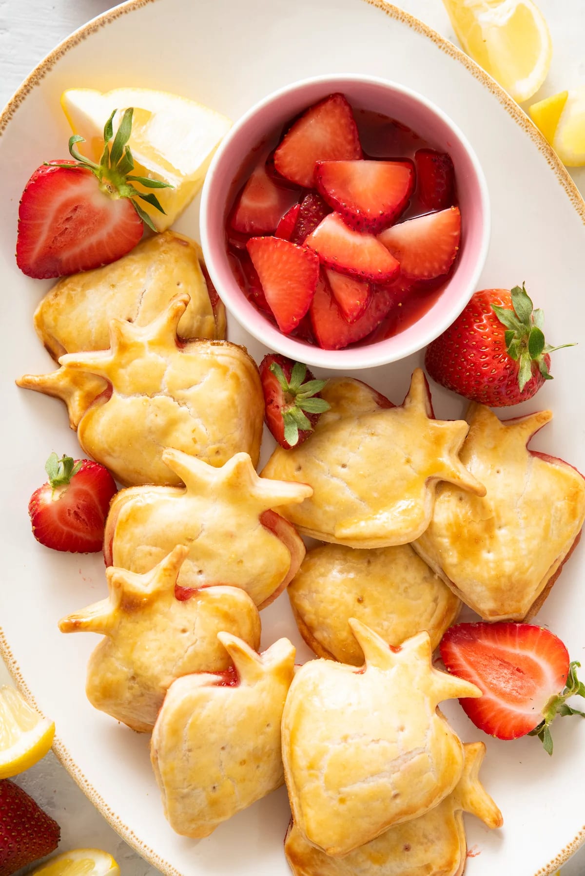 Strawberry Lemon Hand Pies