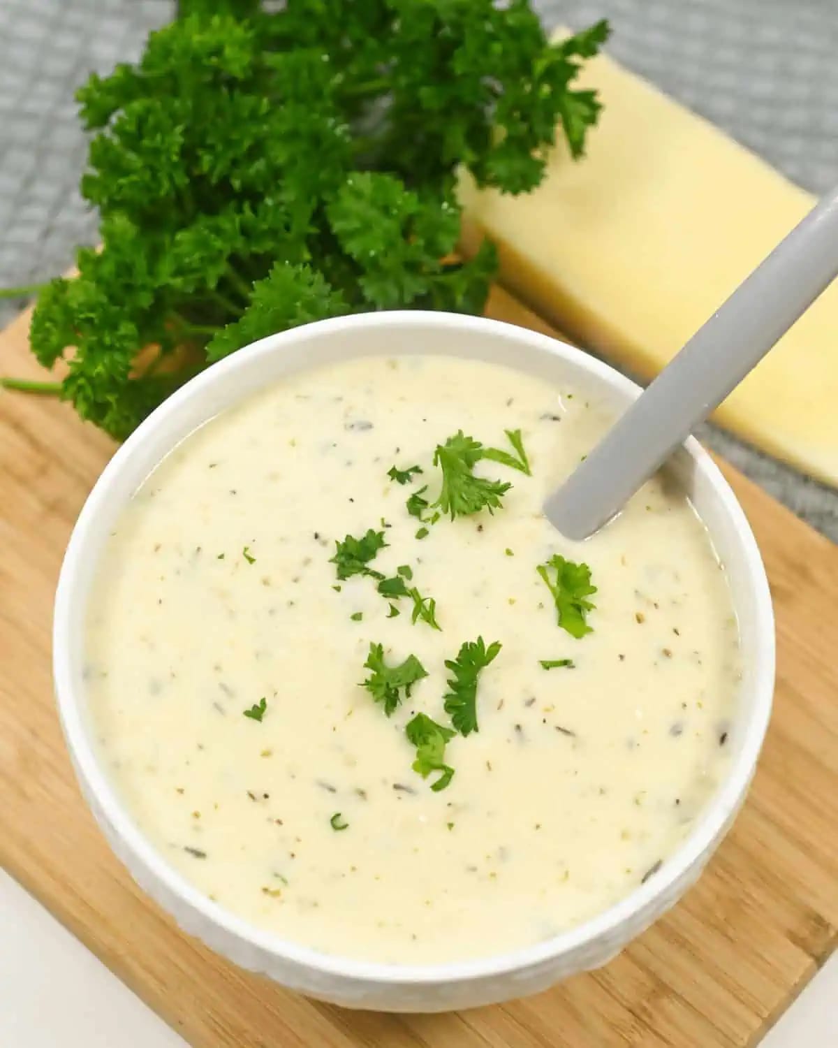Garlic Parmesan Sauce