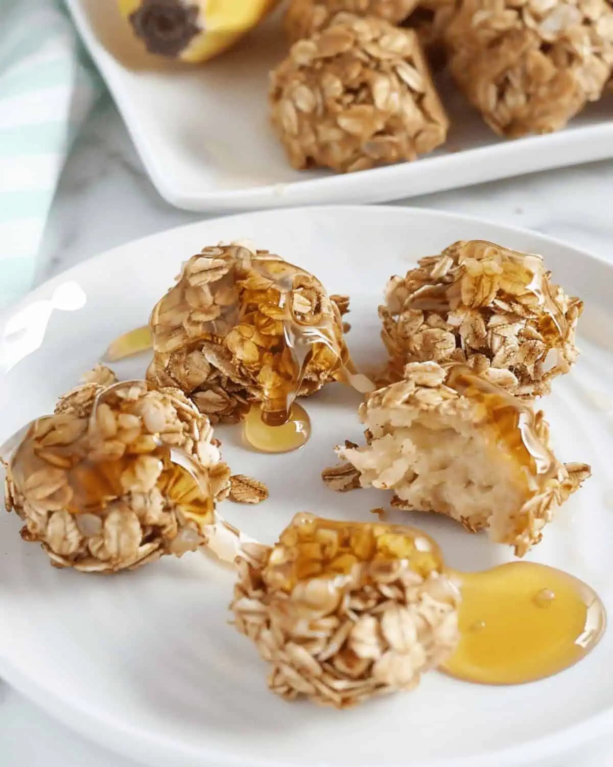 Granola Banana Bites