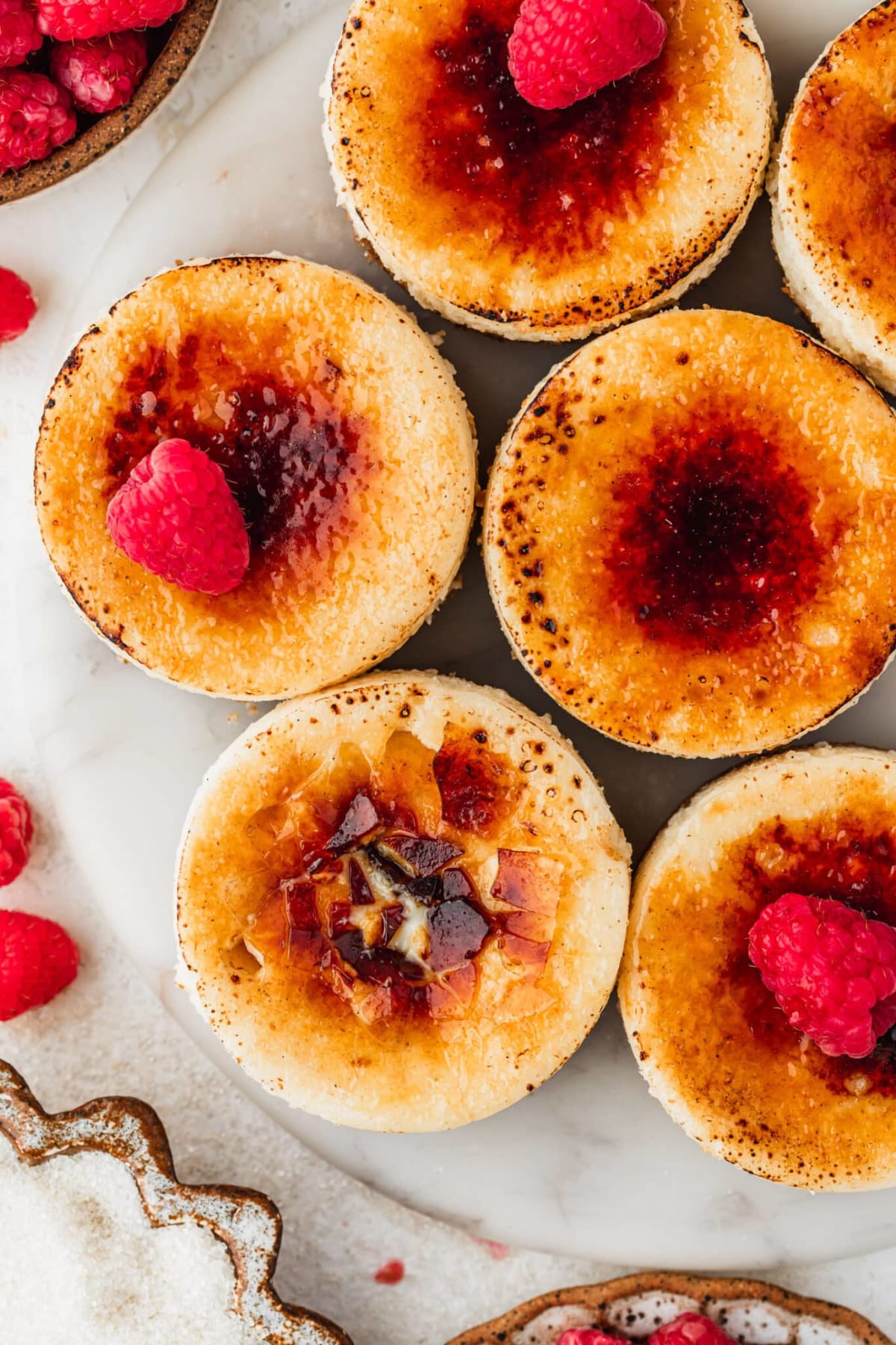 The Best Mini Crème Brûlée Cheesecakes