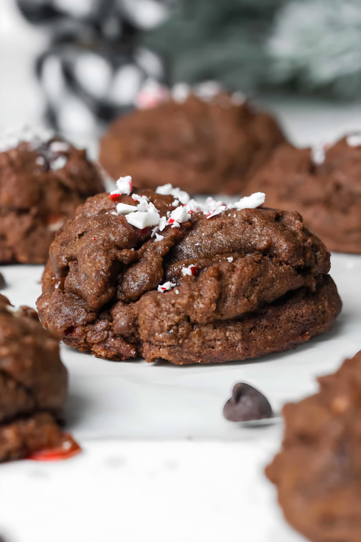 Chocolate Peppermint Cookies