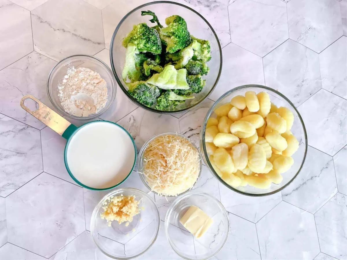 Creamy Gnocchi Alfredo with Broccoli