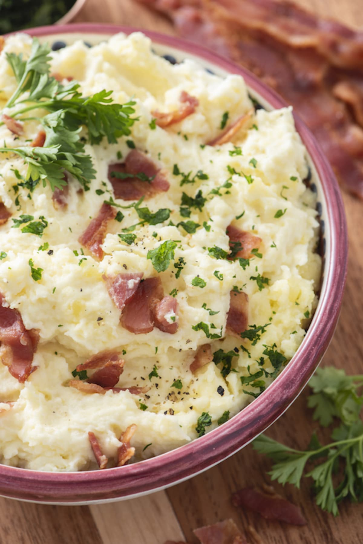 Buttermilk Bacon Whipped Potatoes