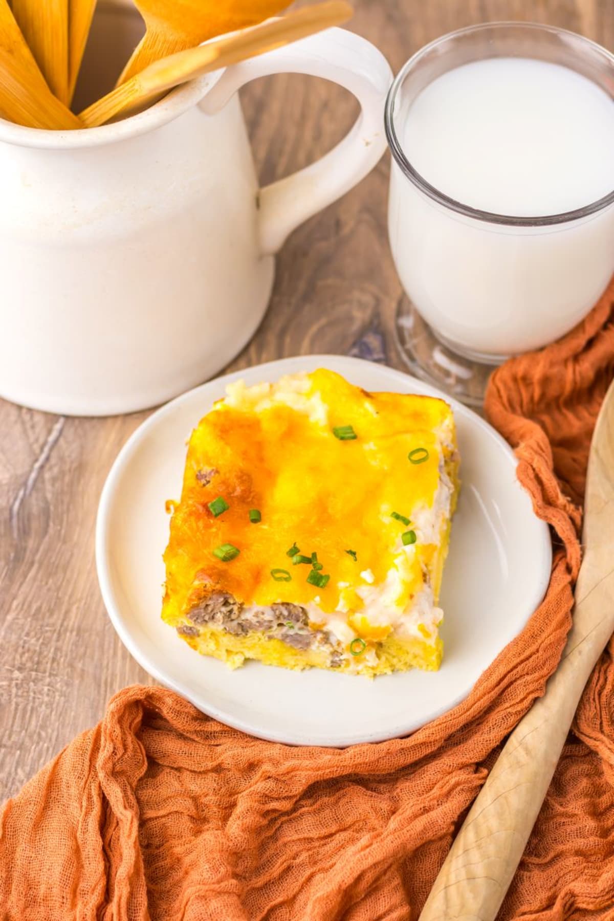 Sausage Biscuits and Gravy Casserole