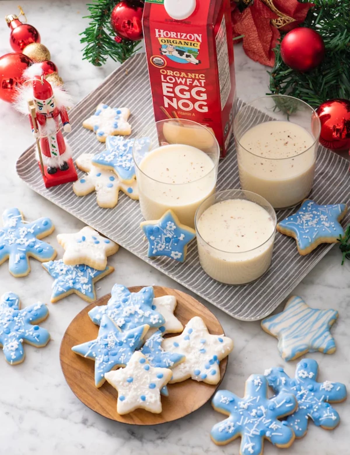Eggnog Sugar Cookies