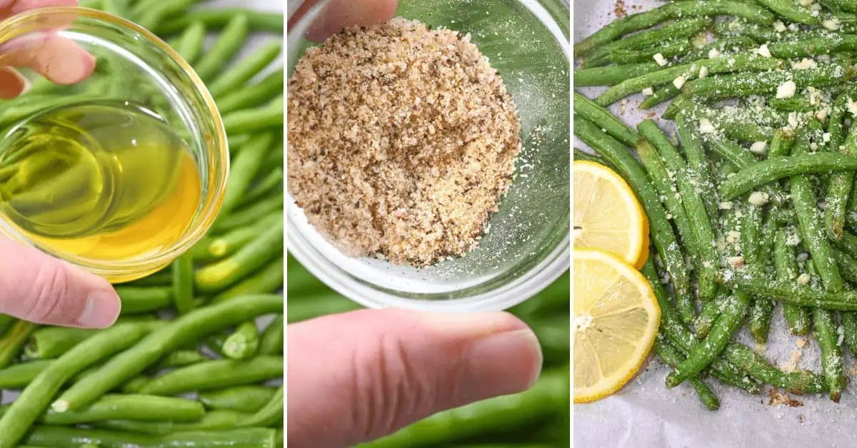 Garlic Parmesan Green Beans
