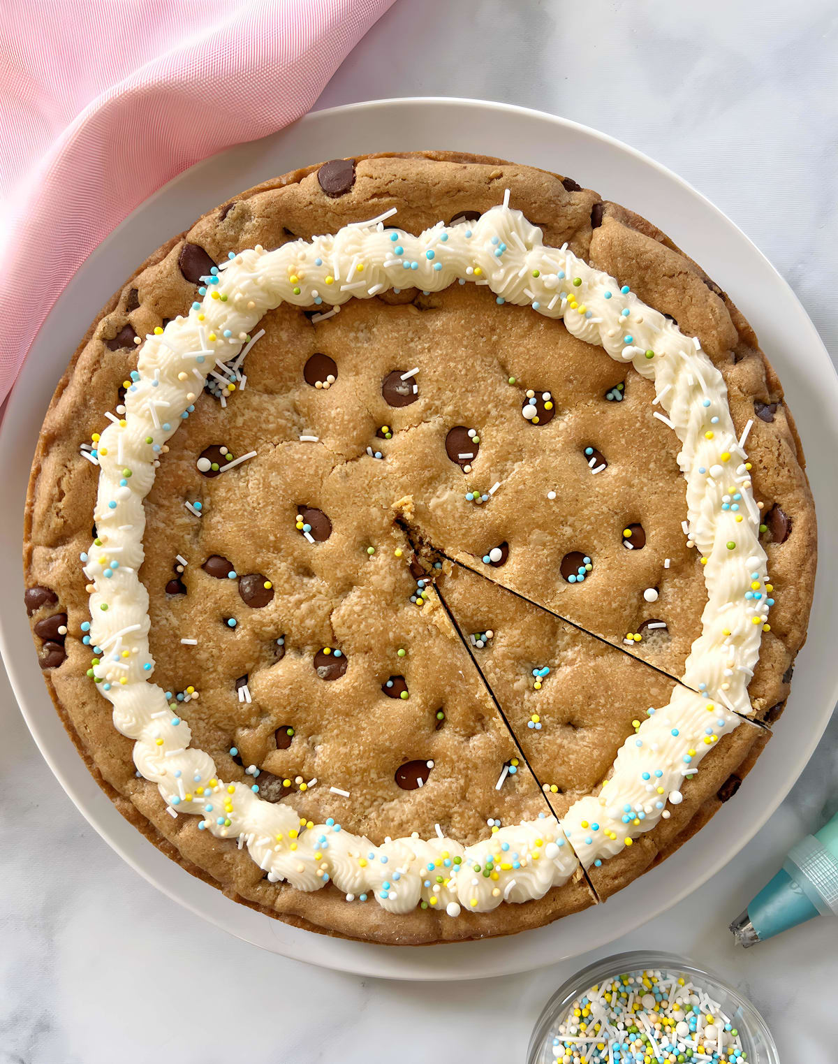 Vegan Cookie Cake