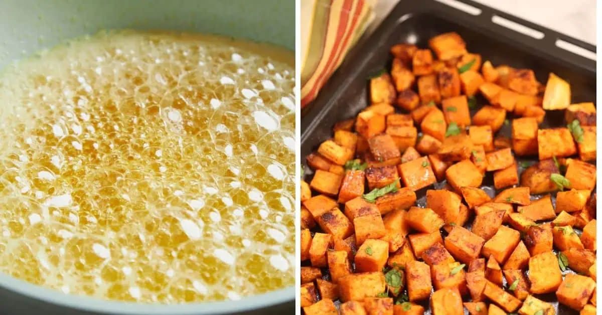 Roasted Brown Sugar Sweet Potatoes