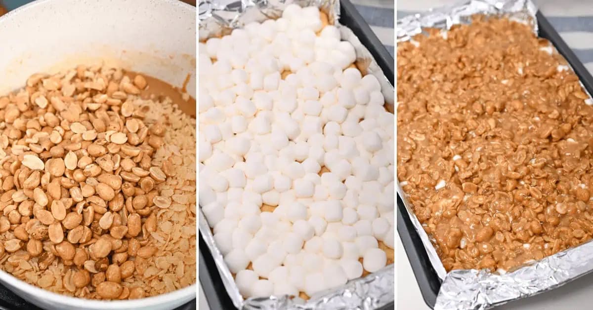 Crunchy Peanut Butter Bars