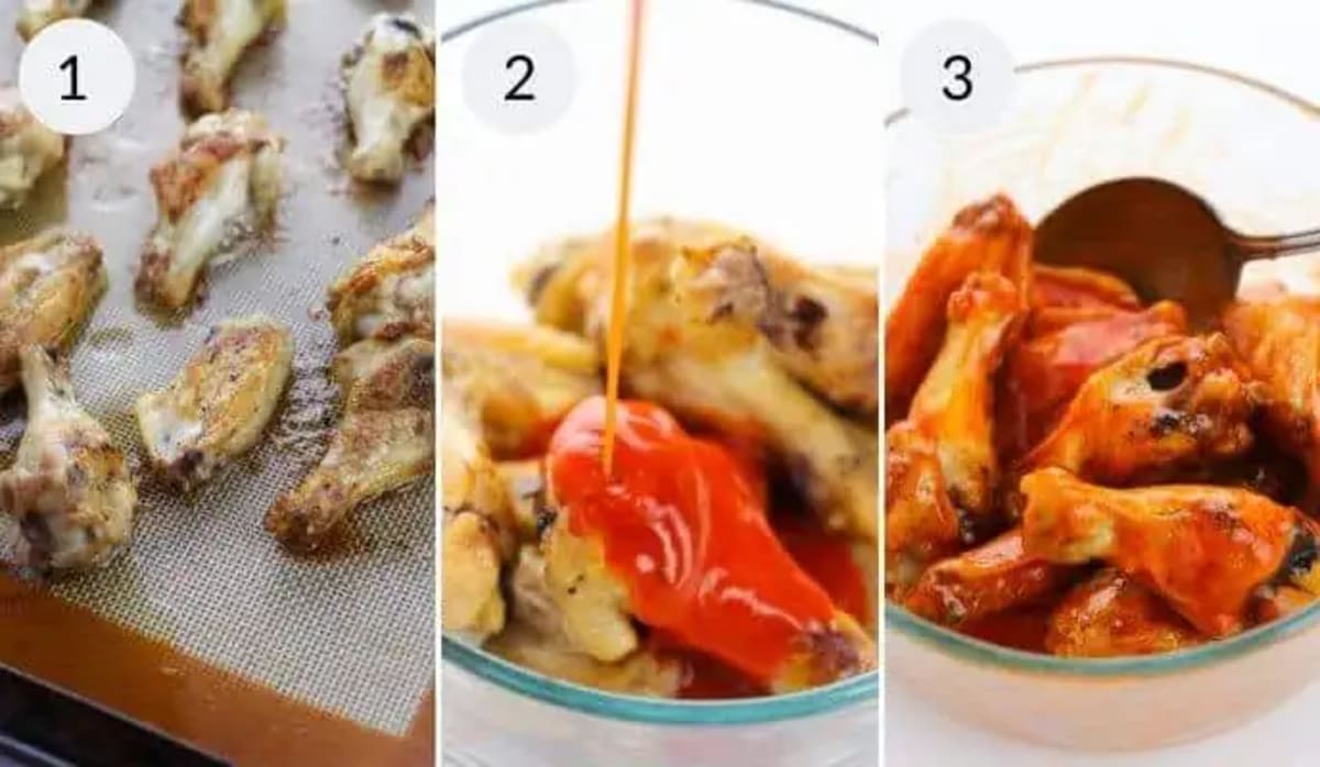 Oven Baked Buffalo Wings
