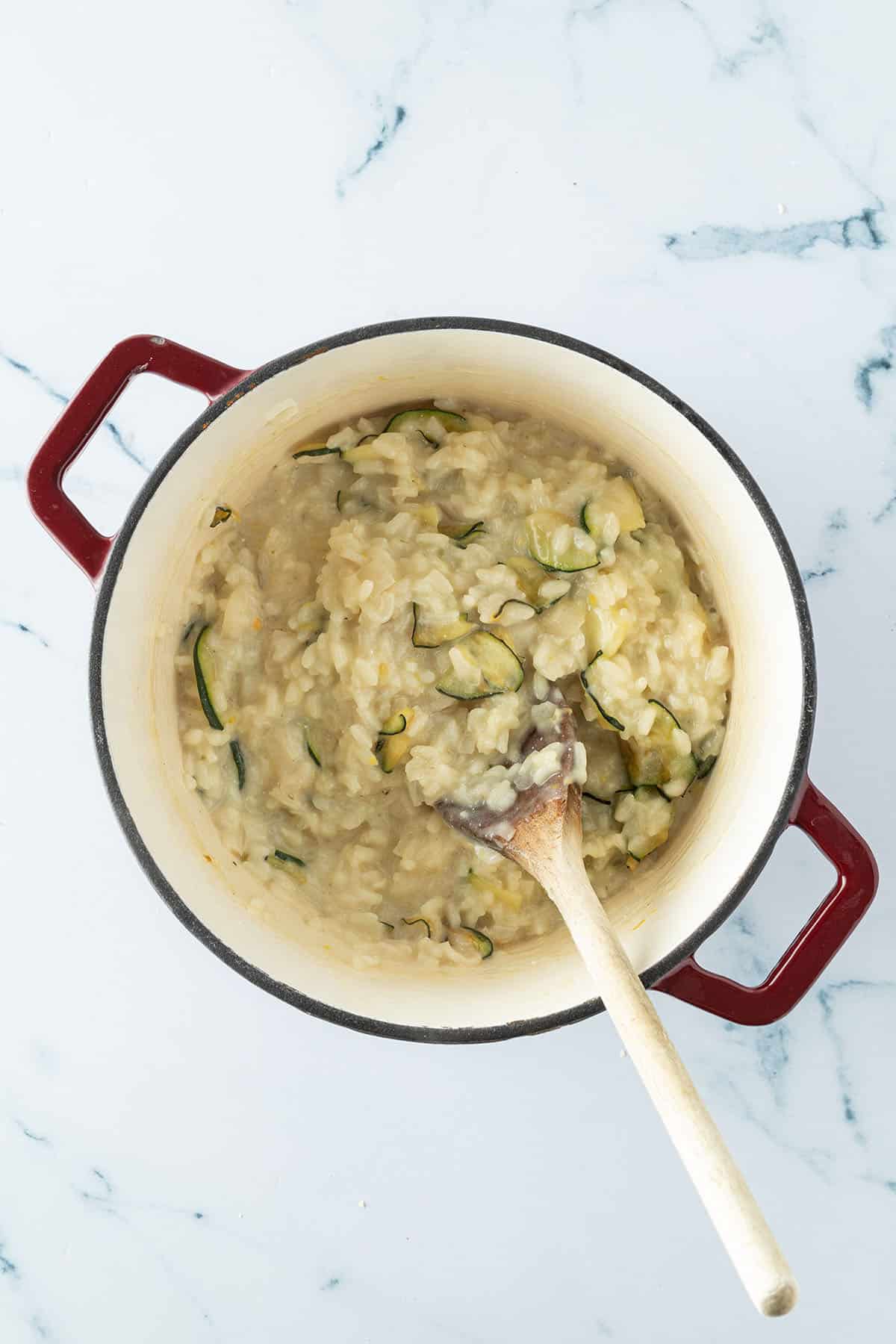 Creamy Lemon Risotto with Salmon