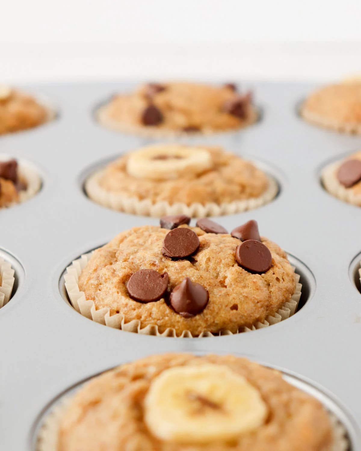 Whole Wheat Banana Muffins