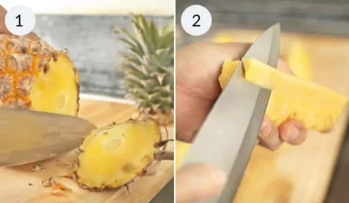 Grilled Brown Sugar Glazed Pineapple