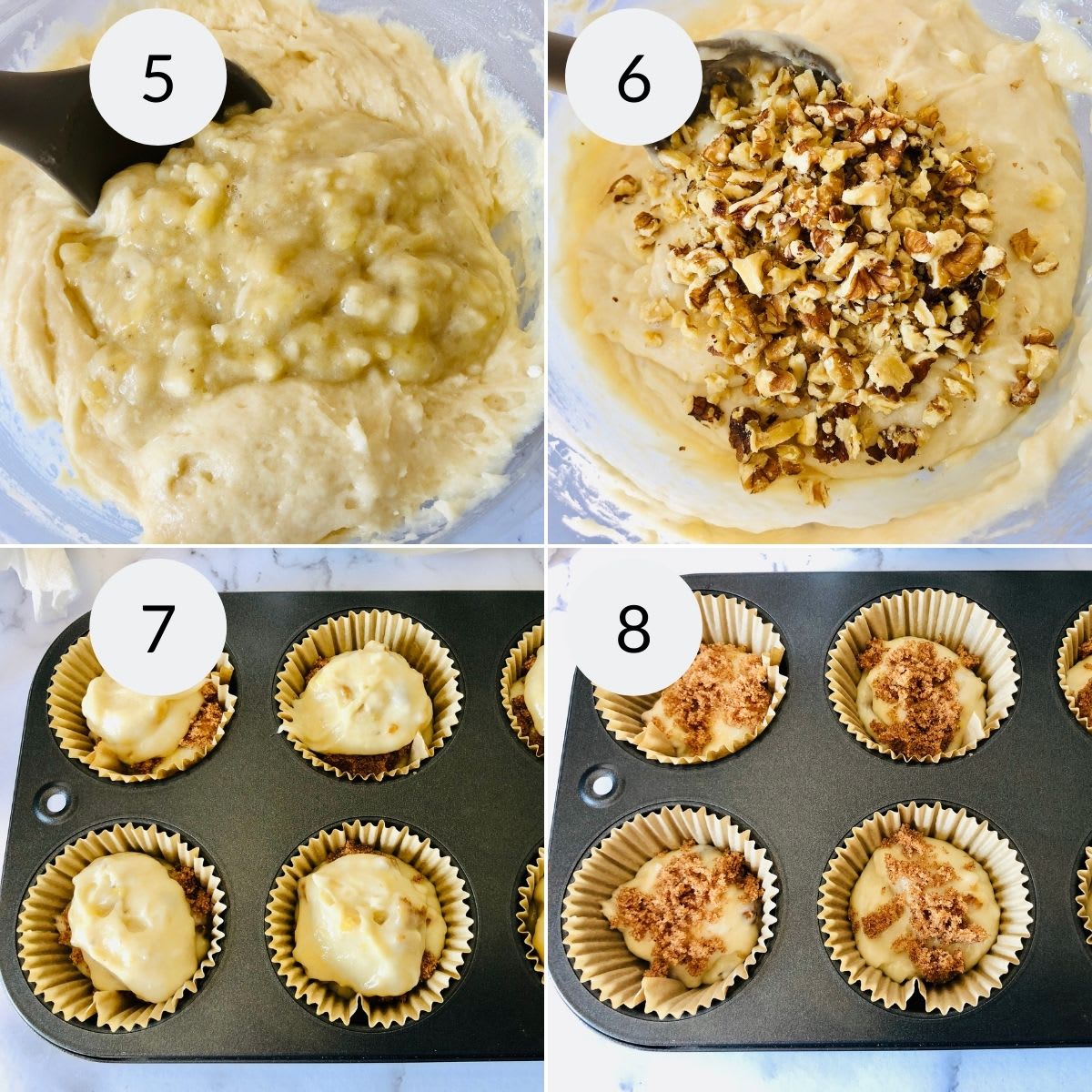 Banana and Cinnamon Cupcakes