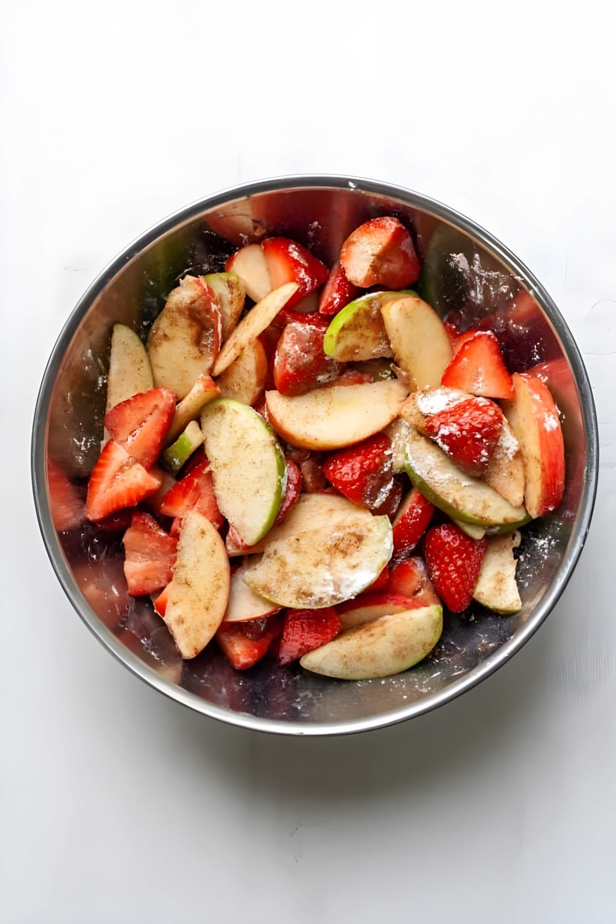 Apple Strawberry Crumble (Gluten Free)