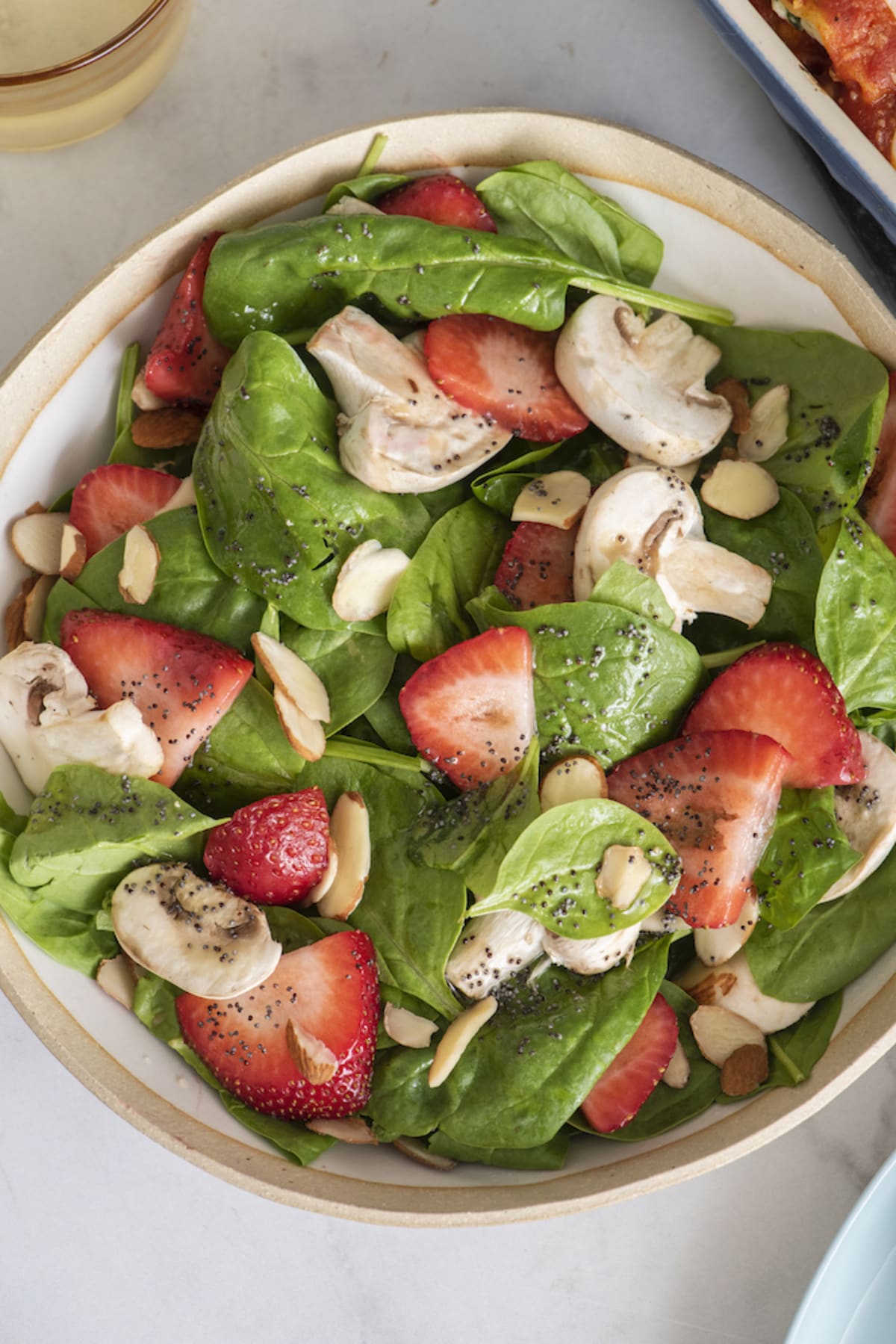 Strawberry Spinach Salad