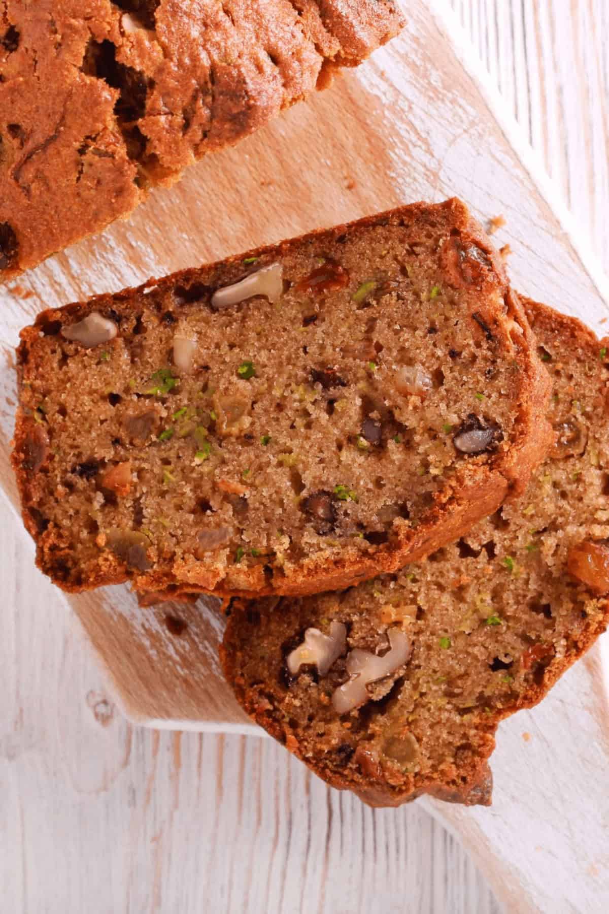 Zucchini Banana Bread