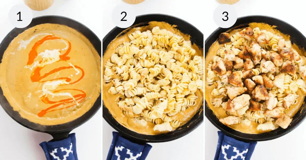 Buffalo Chicken Pasta