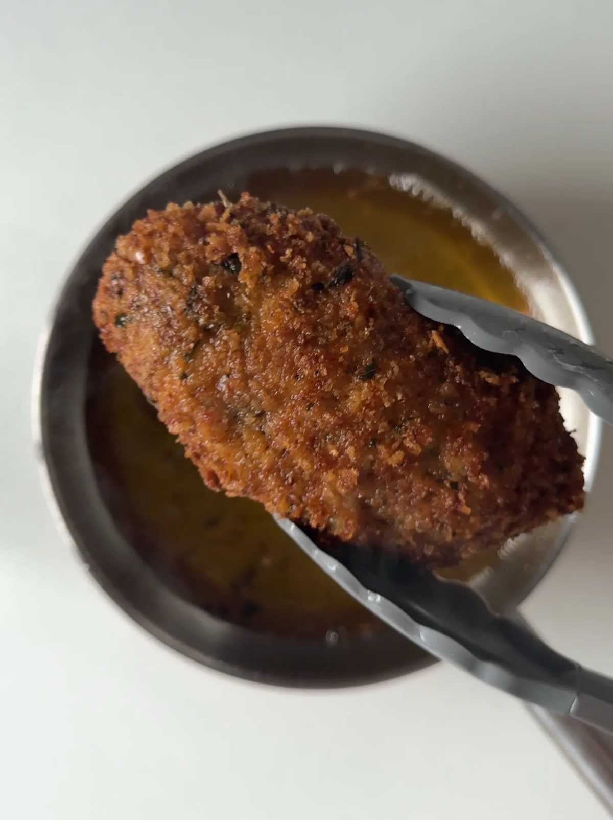 Lemon Garlic Parmesan Pasta with Crispy Chicken