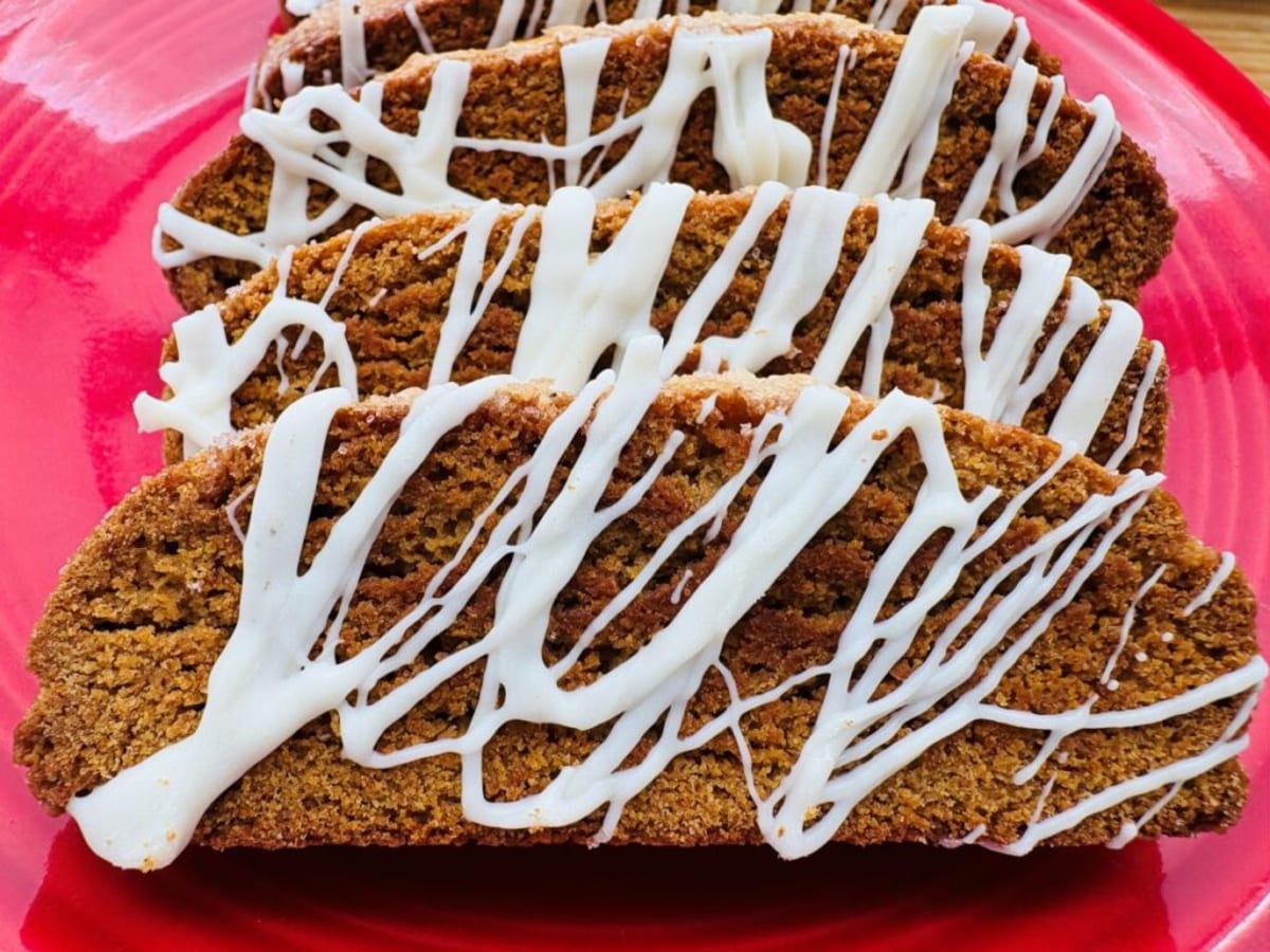 Gingerbread Biscotti