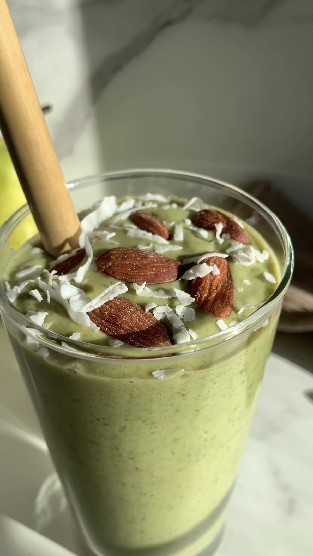 Pear Almond Butter Smoothie