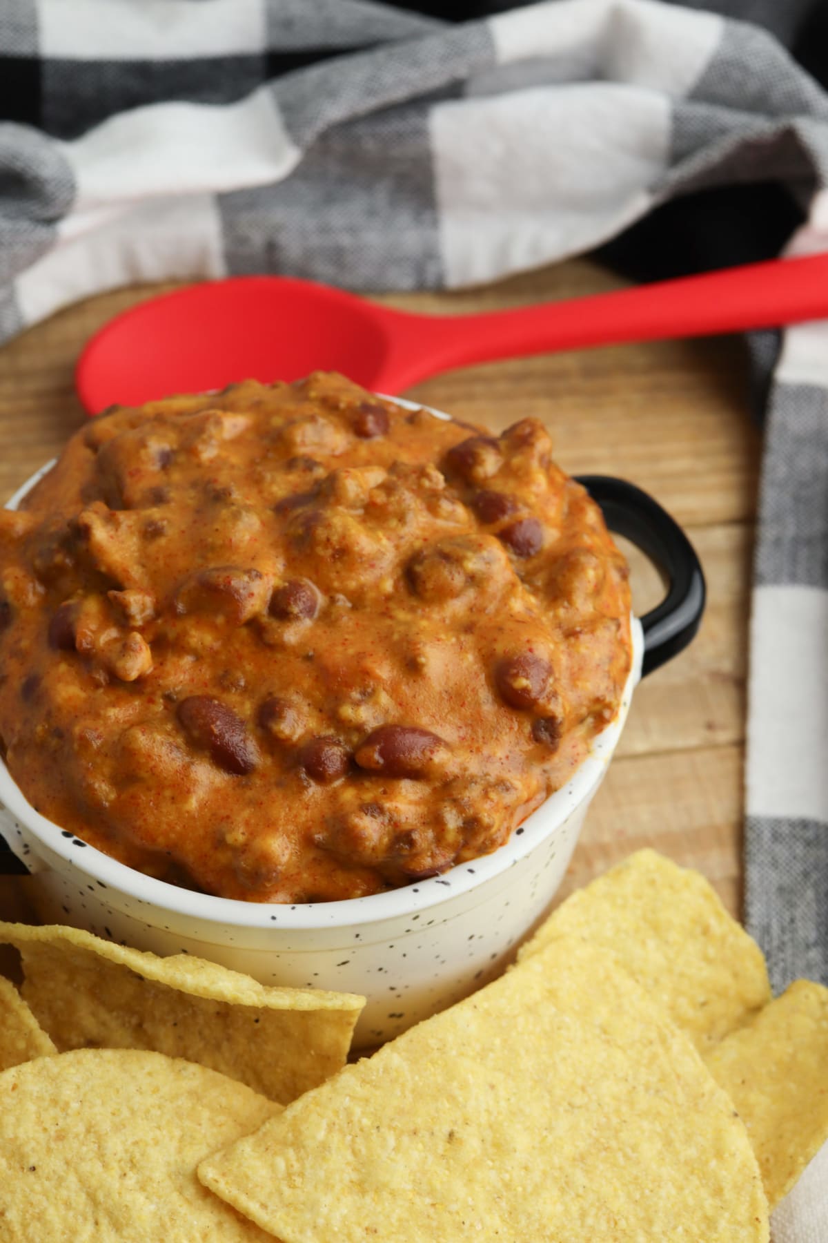 Crockpot Chili Cheese Dip