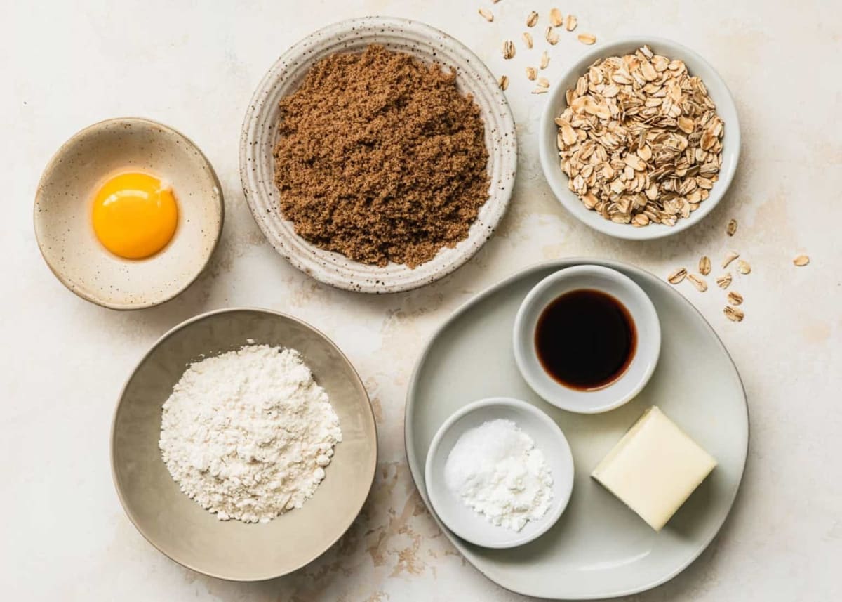Easy, Chewy Small Batch Oatmeal Cookies