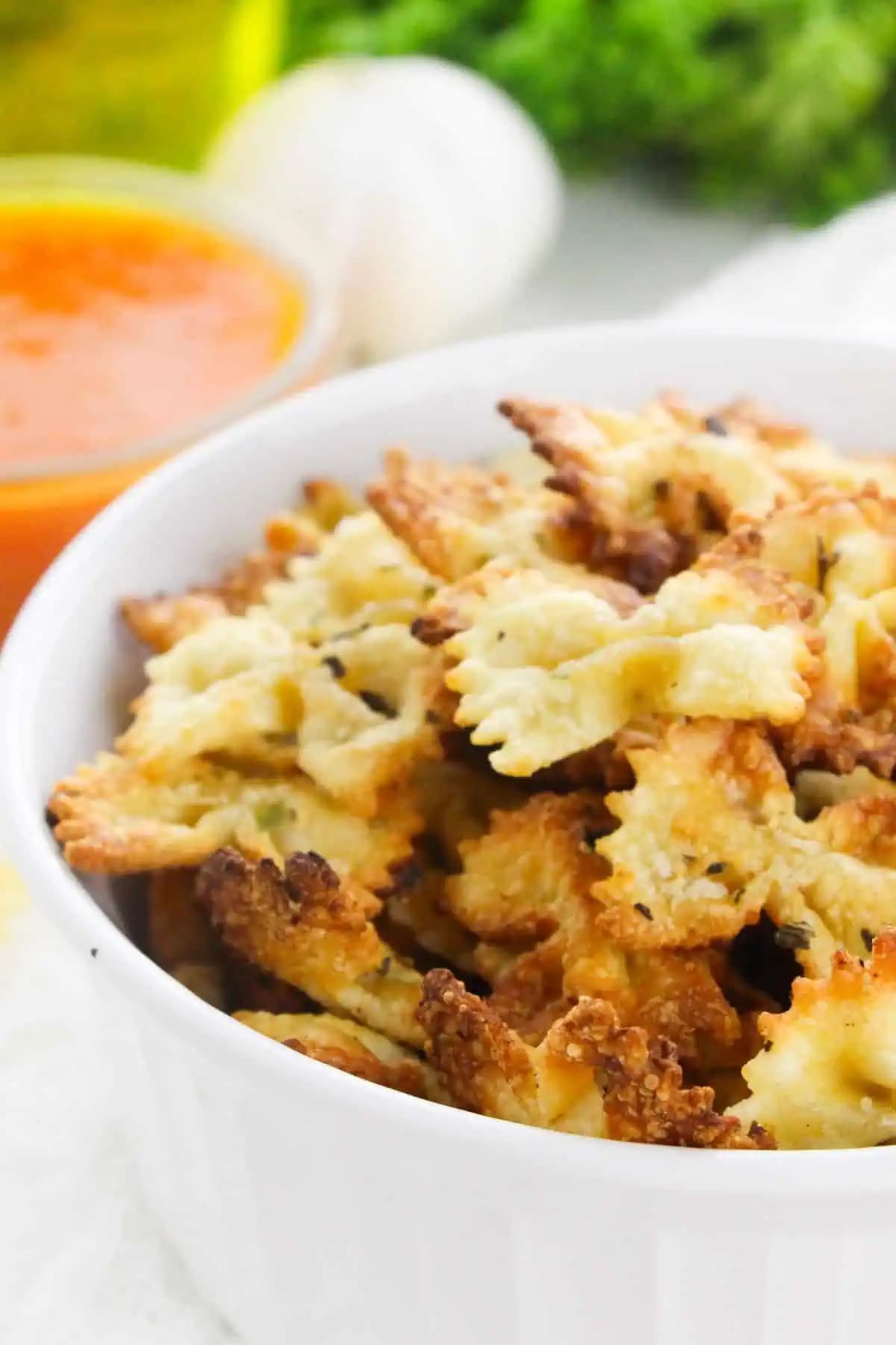 Air Fryer Pasta Chips