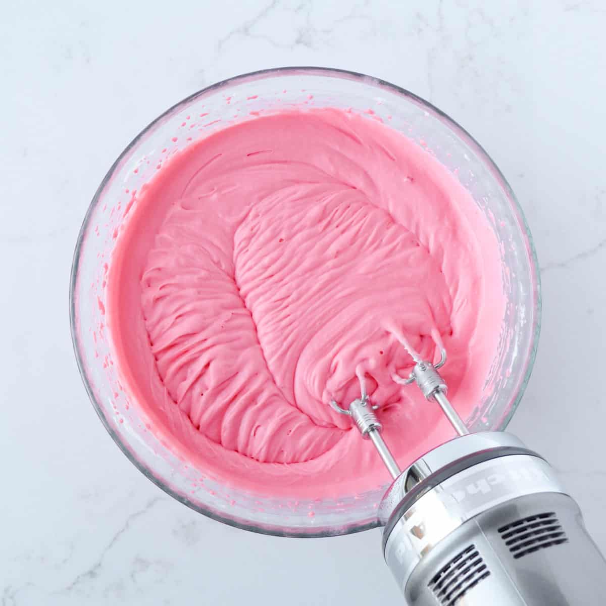 Raspberry Jello Cheesecake (no bake)