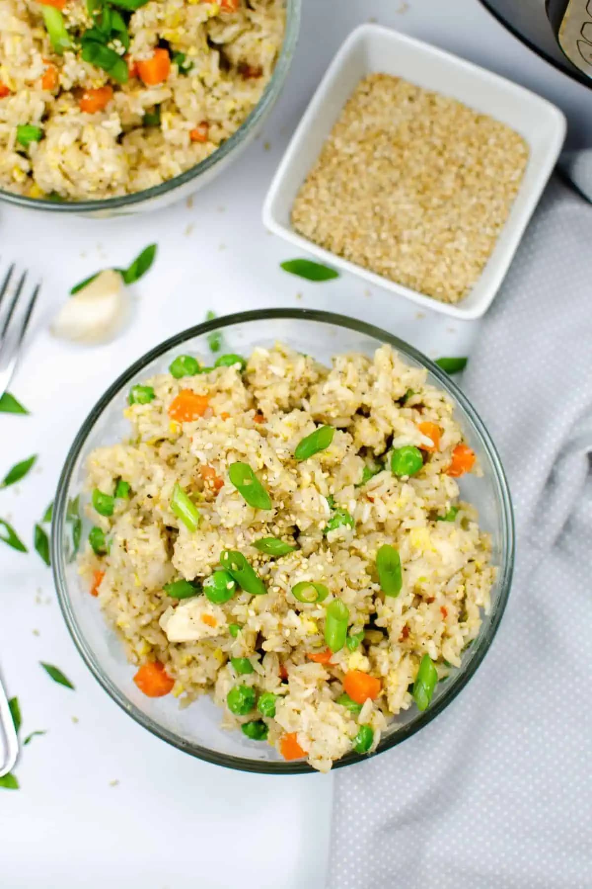 Instant Pot Fried Rice with Chicken
