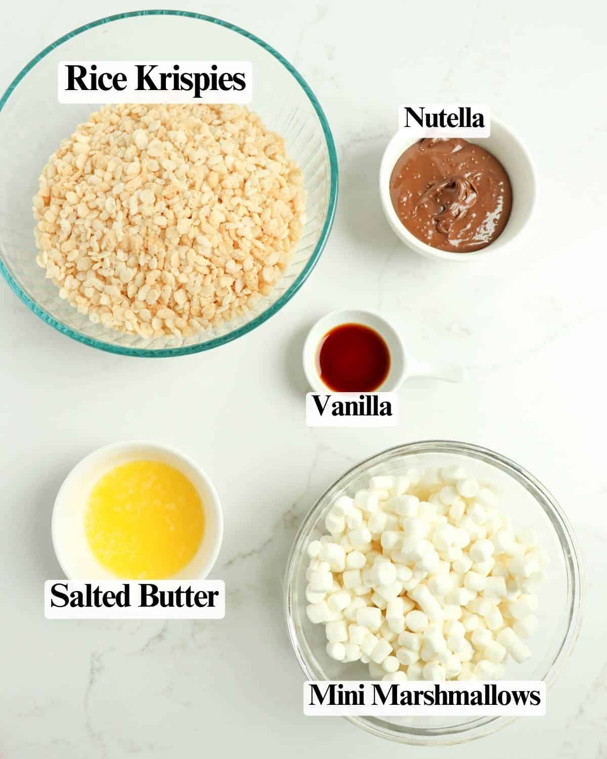 Nutella Rice Krispie Treats