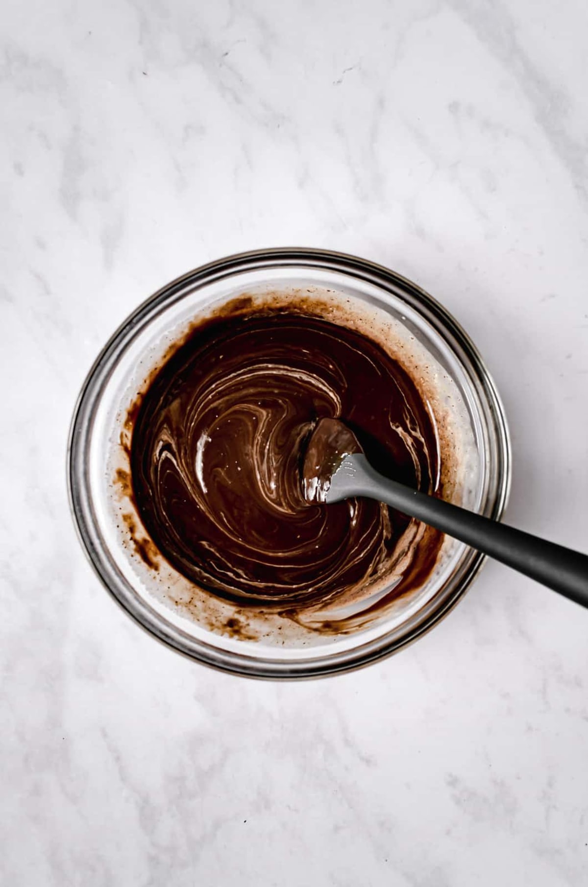 Roasted Banana Bundt Cake with Chocolate Glaze