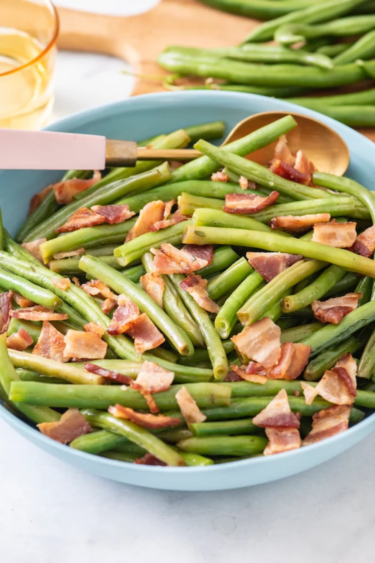 Green Bean and Bacon Saute