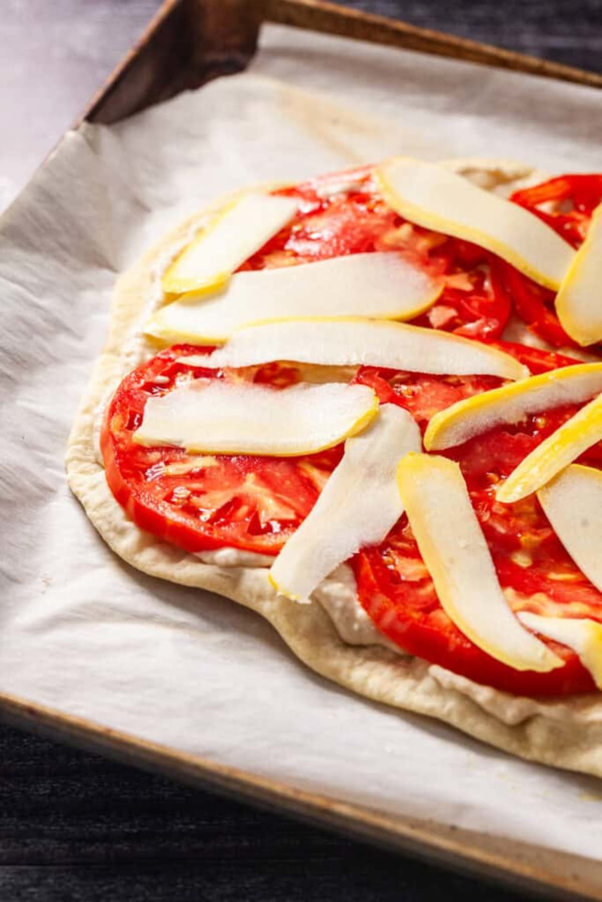 Cheeseless Pizza Recipe