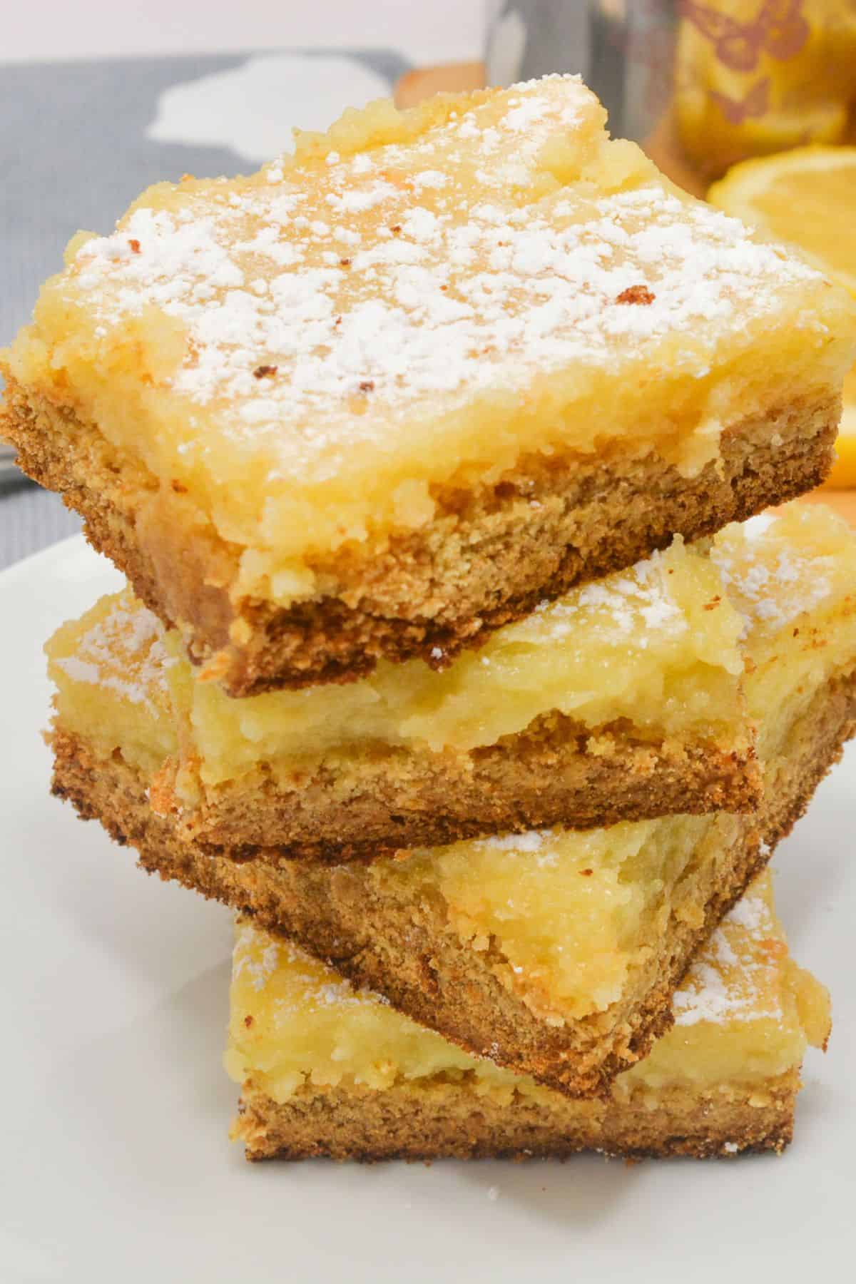 Cake Mix Lemon Bars