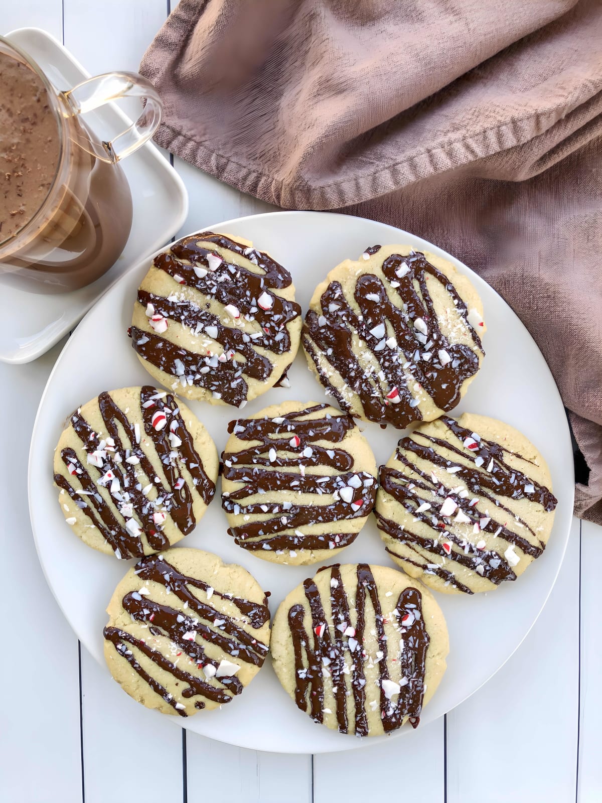 Dairy-Free and Egg-Free Peppermint Sugar Cookies