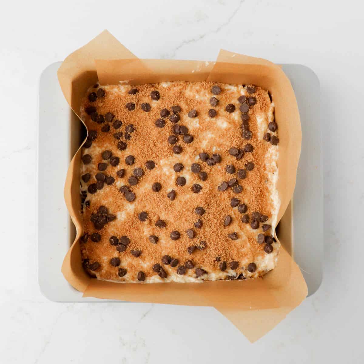 Banana Chocolate Chip Coffee Cake